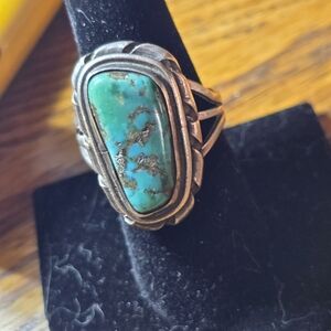 Turquoise and Sterling Silver Ring